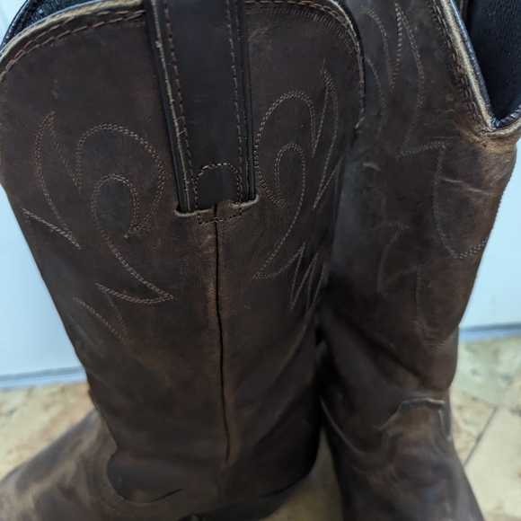 Durango Distressed boots 7W - Picture 7 of 9